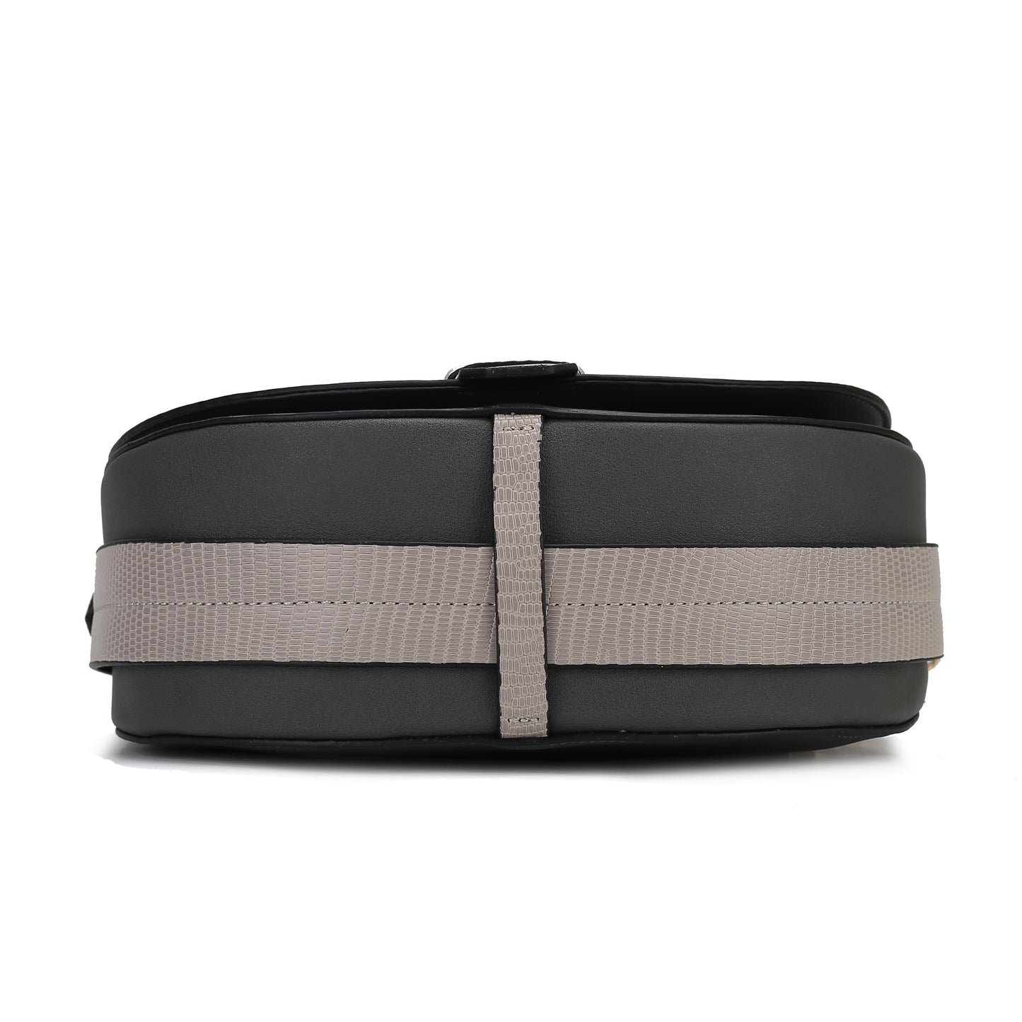 MKF Collection Ayla Snake Embossed Color Block Shoulder bag by Mia K