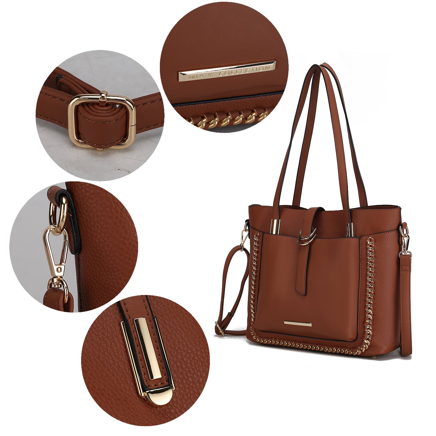 Raya Vegan Leather Women Shoulder Bag