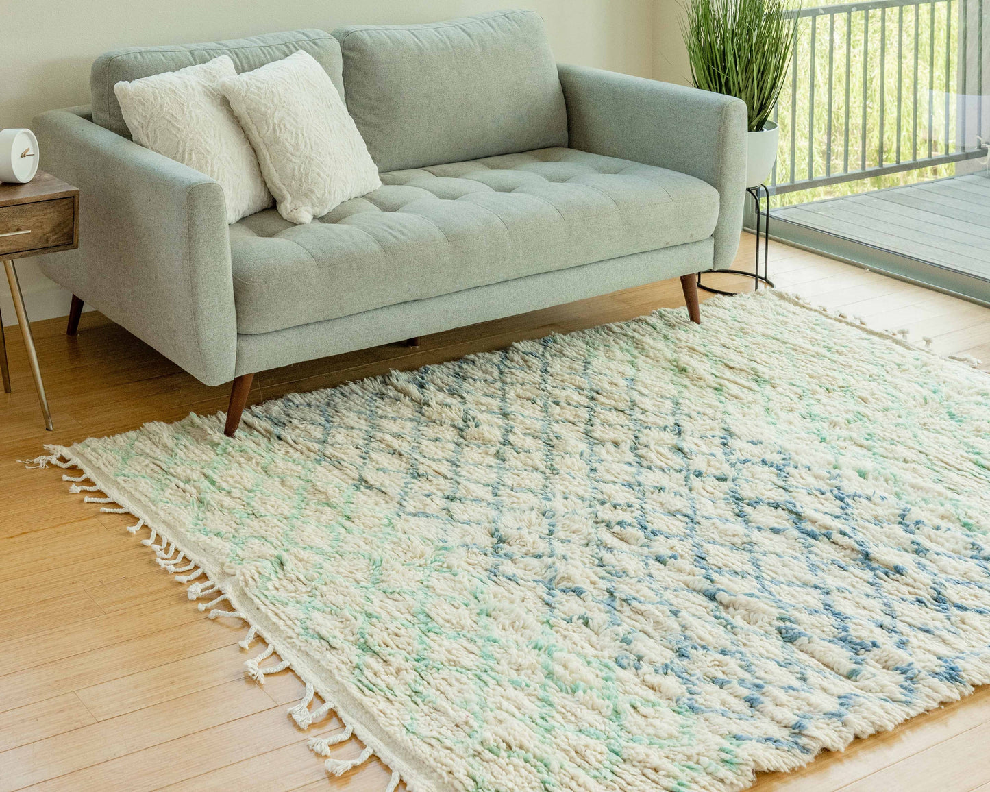 Mr. Nobody Vintage Moroccan Rug 4'11"x7'3" (Wool)