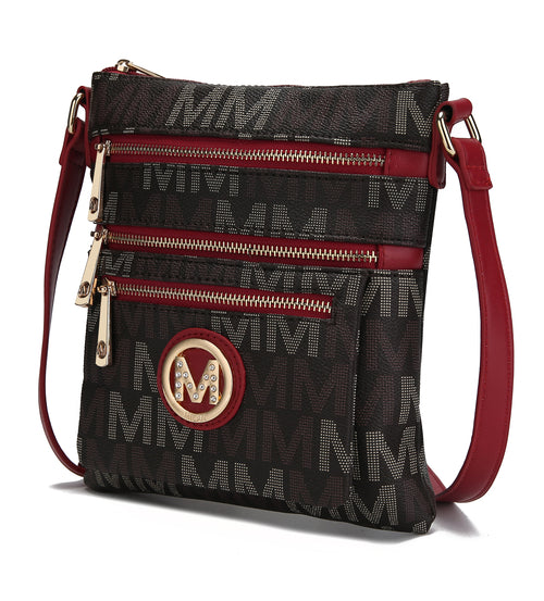 Beatrice M Signature Multi Compartments Crossbody