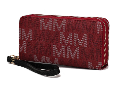 Hofstra M Signature Wallet Wristlet