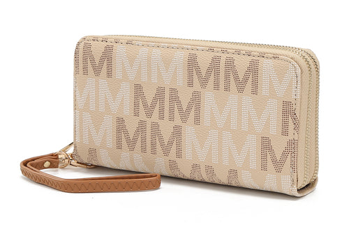 Hofstra M Signature Wallet Wristlet