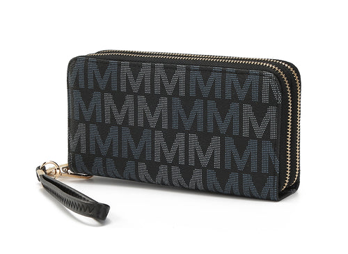 Hofstra M Signature Wallet Wristlet