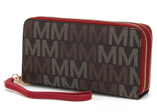 Hofstra M Signature Wallet Wristlet