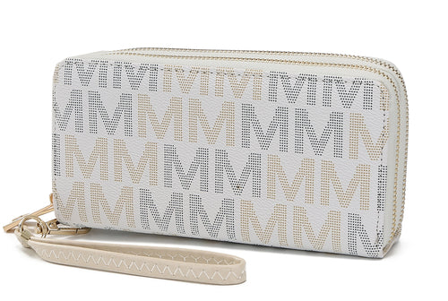 Hofstra M Signature Wallet Wristlet