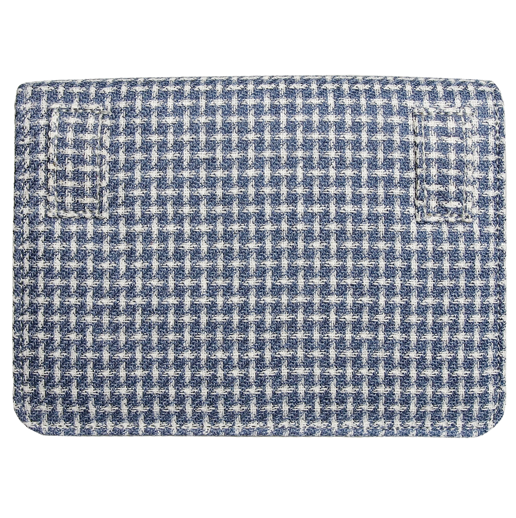 Fabric Belt Pouch Blue
