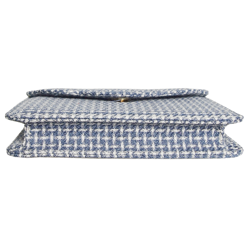 Fabric Belt Pouch Blue