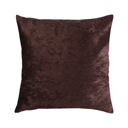 6 Colors Velvet Pillow Sofa Waist Throw