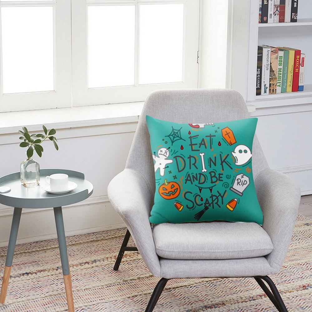 Dreams Pillow Cover Cute Cat Magical Moon