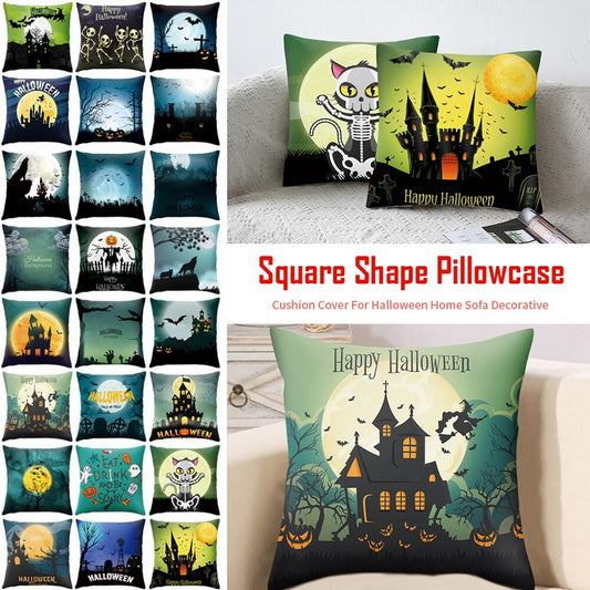 Dreams Pillow Cover Cute Cat Magical Moon