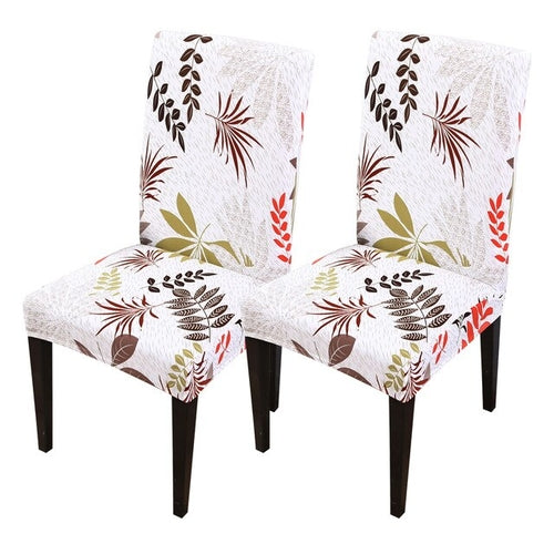 Rainforest Printing Chair Cover Elastic Seat