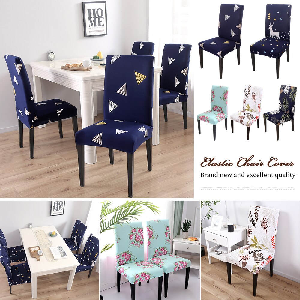 Rainforest Printing Chair Cover Elastic Seat