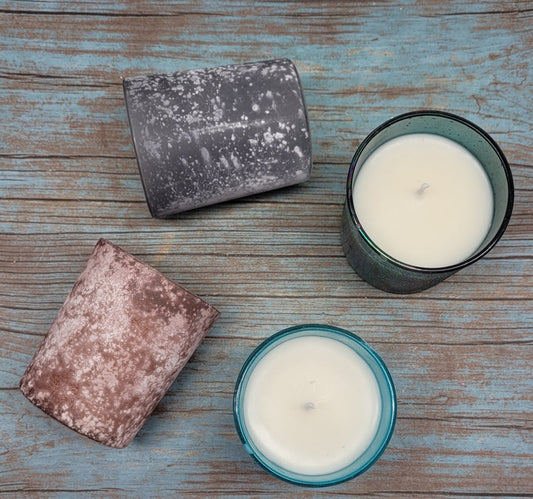 Organic Soy Wax Scented Candle, Hand-Poured, Tin Container