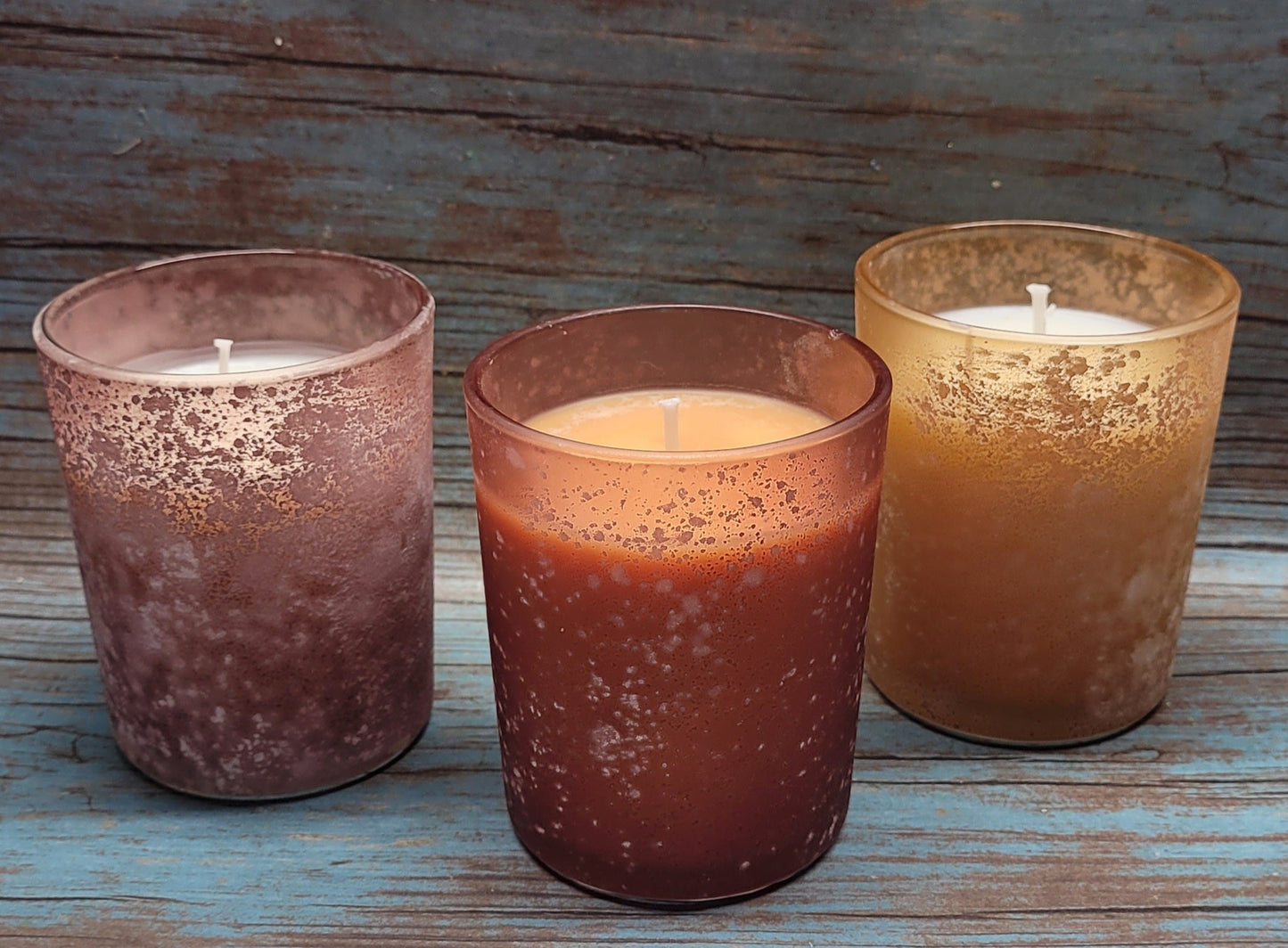 Organic Soy Wax Scented Candle, Hand-Poured, Tin Container