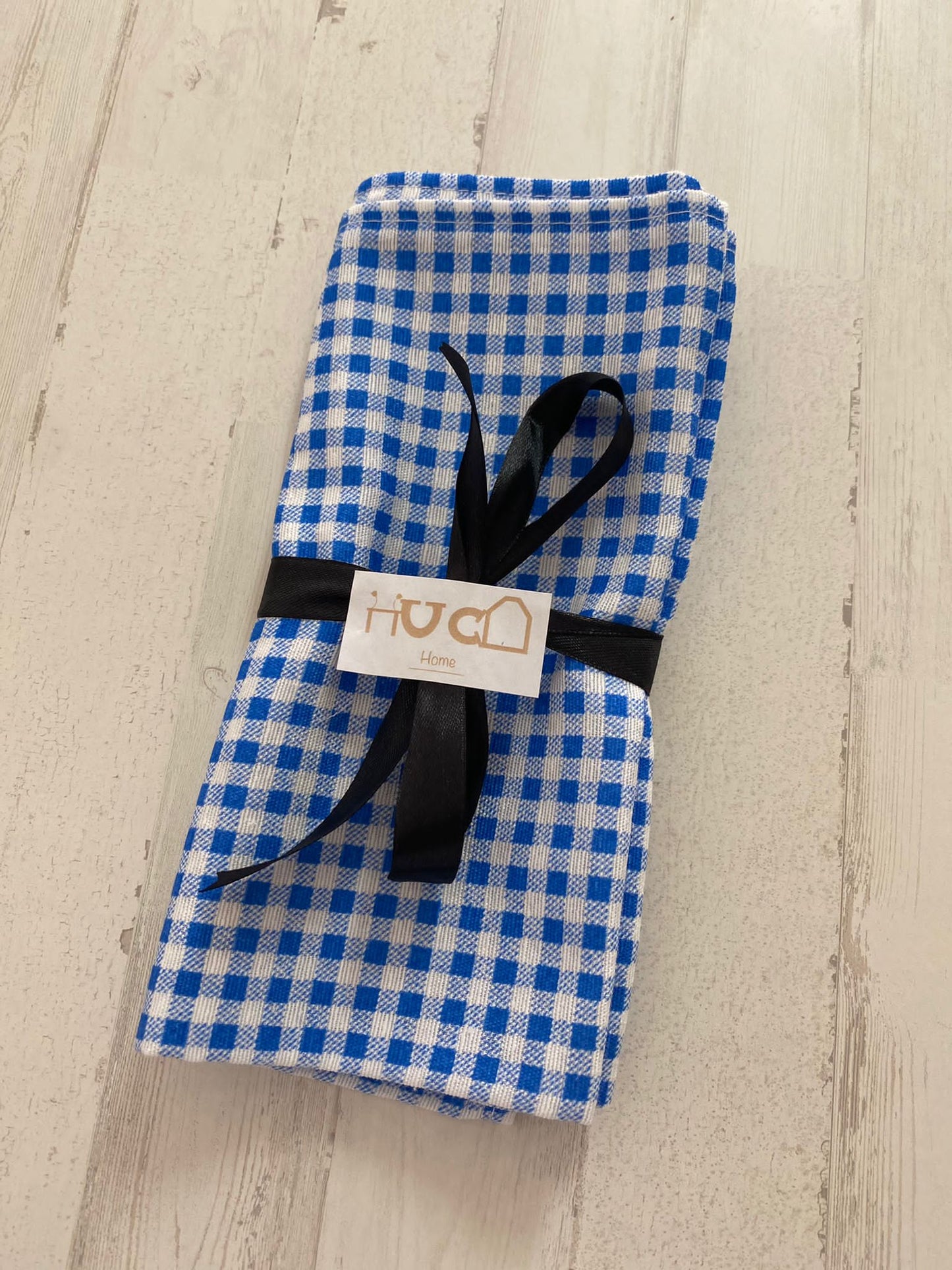 PACK SERVILLETAS VICHY AZUL