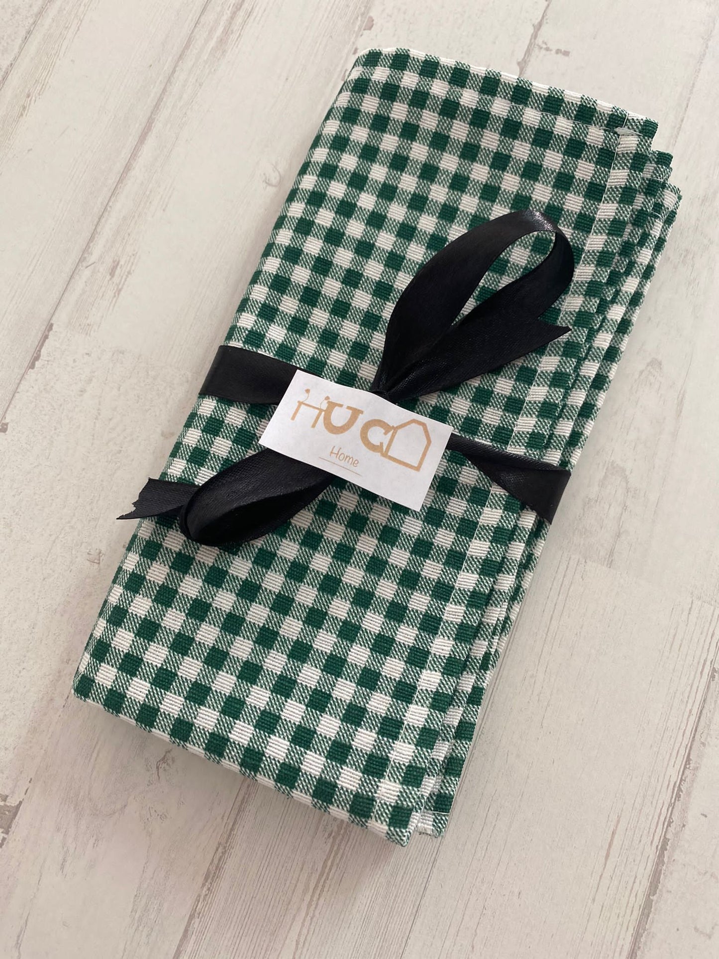 SERVILLETAS VICHY VERDE