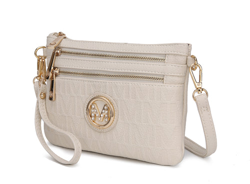 Roonie Milan “M” Signature Crossbody Wristlet