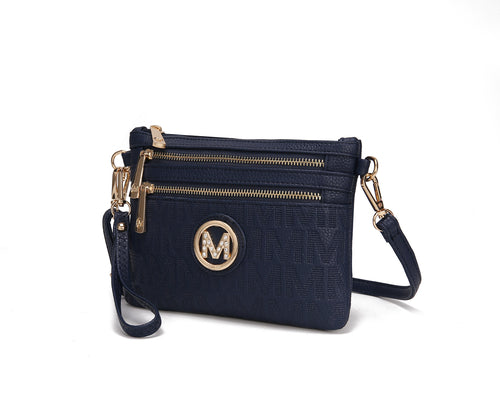 Roonie Milan “M” Signature Crossbody Wristlet