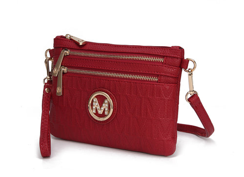 Roonie Milan “M” Signature Crossbody Wristlet