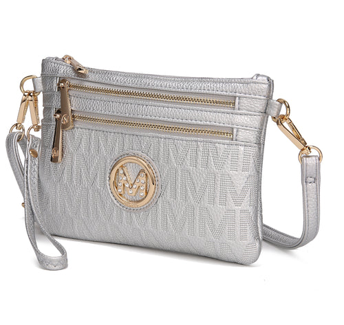 Roonie Milan “M” Signature Crossbody Wristlet
