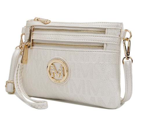 Roonie Milan “M” Signature Crossbody Wristlet