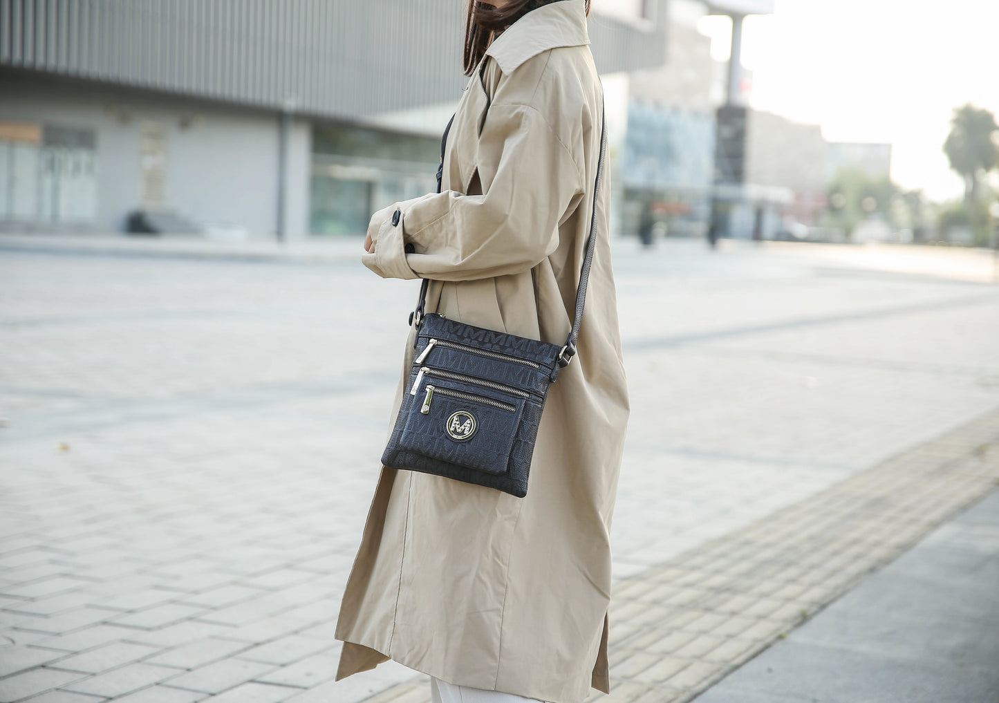 Jessy M Signature Crossbody Bag