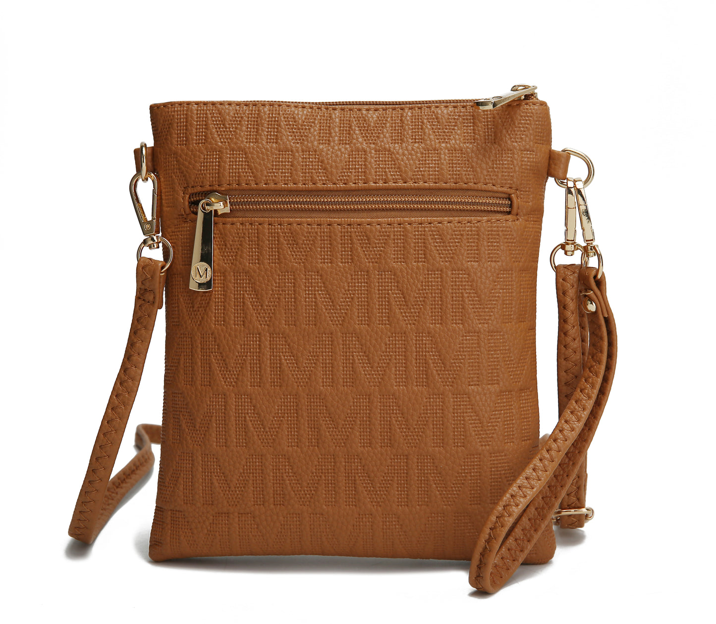 MKF Collection Andrea Milan M Signature Crossbody Bag by Mia K
