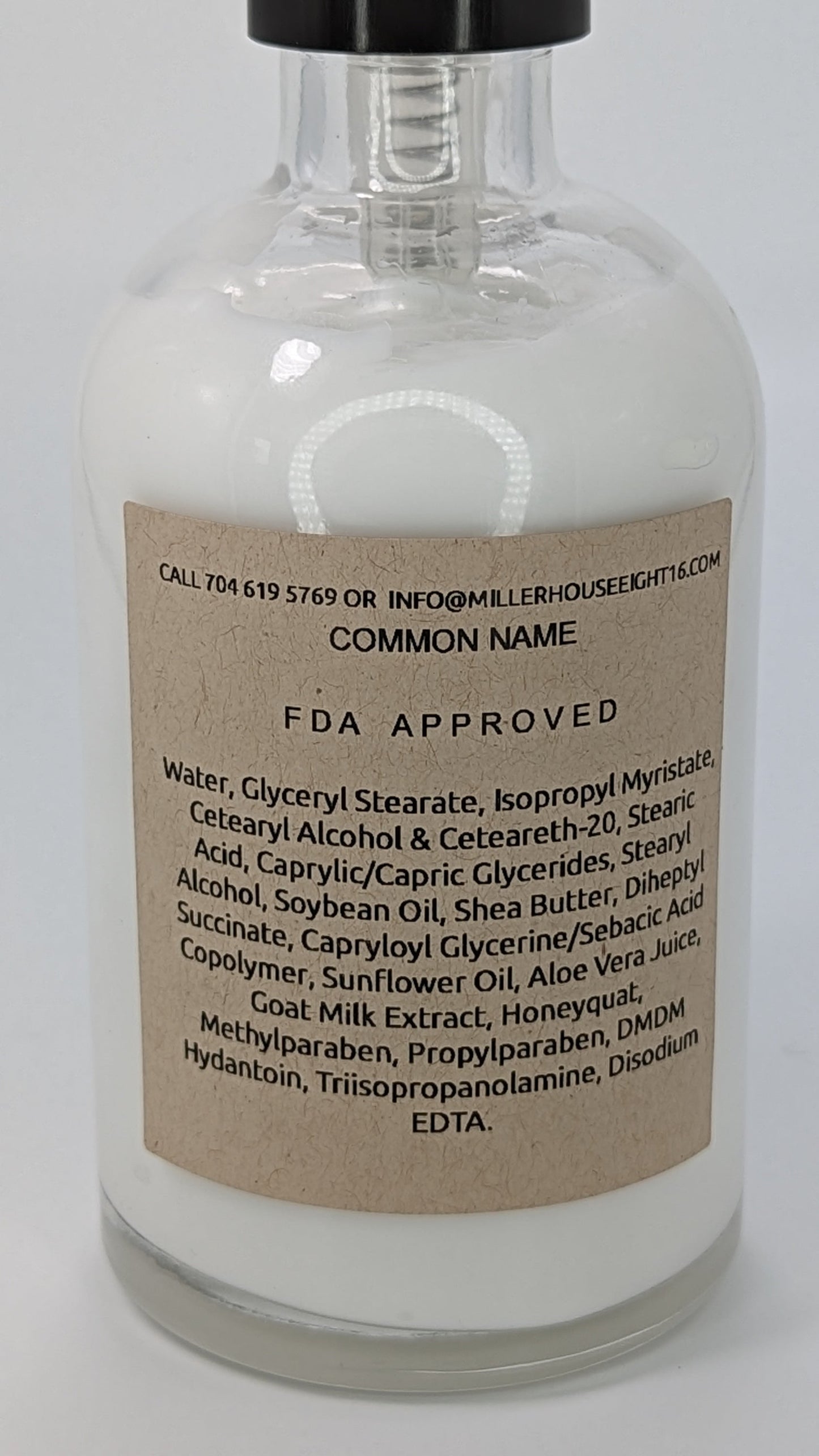 Pulita, Goat milk and honey lotion