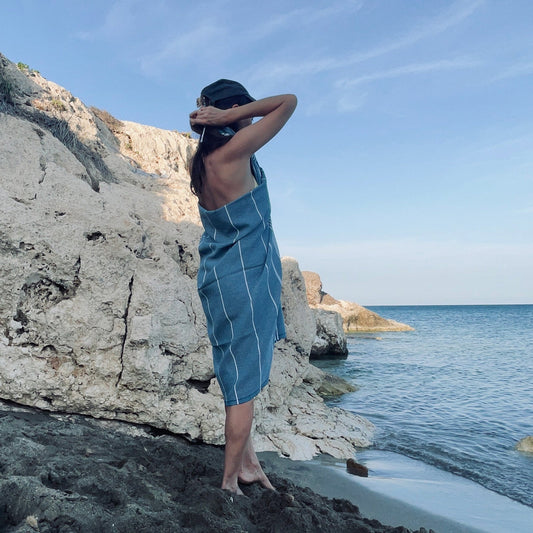 BEACH BOYS Petrol Green - Das perfekte Strandtuch