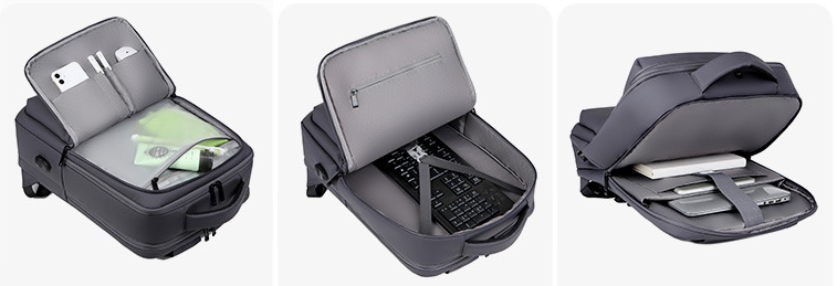 Premium laptop backpack with exretnal charging port