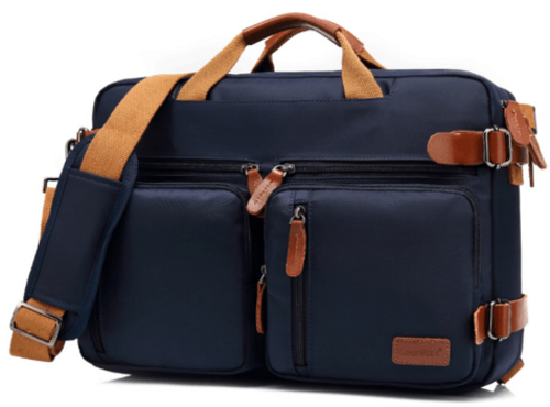 Stylish laptop backpack and handbag