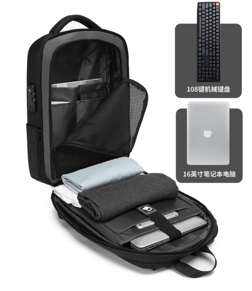 Premium Enlarging Laptop backpack bag