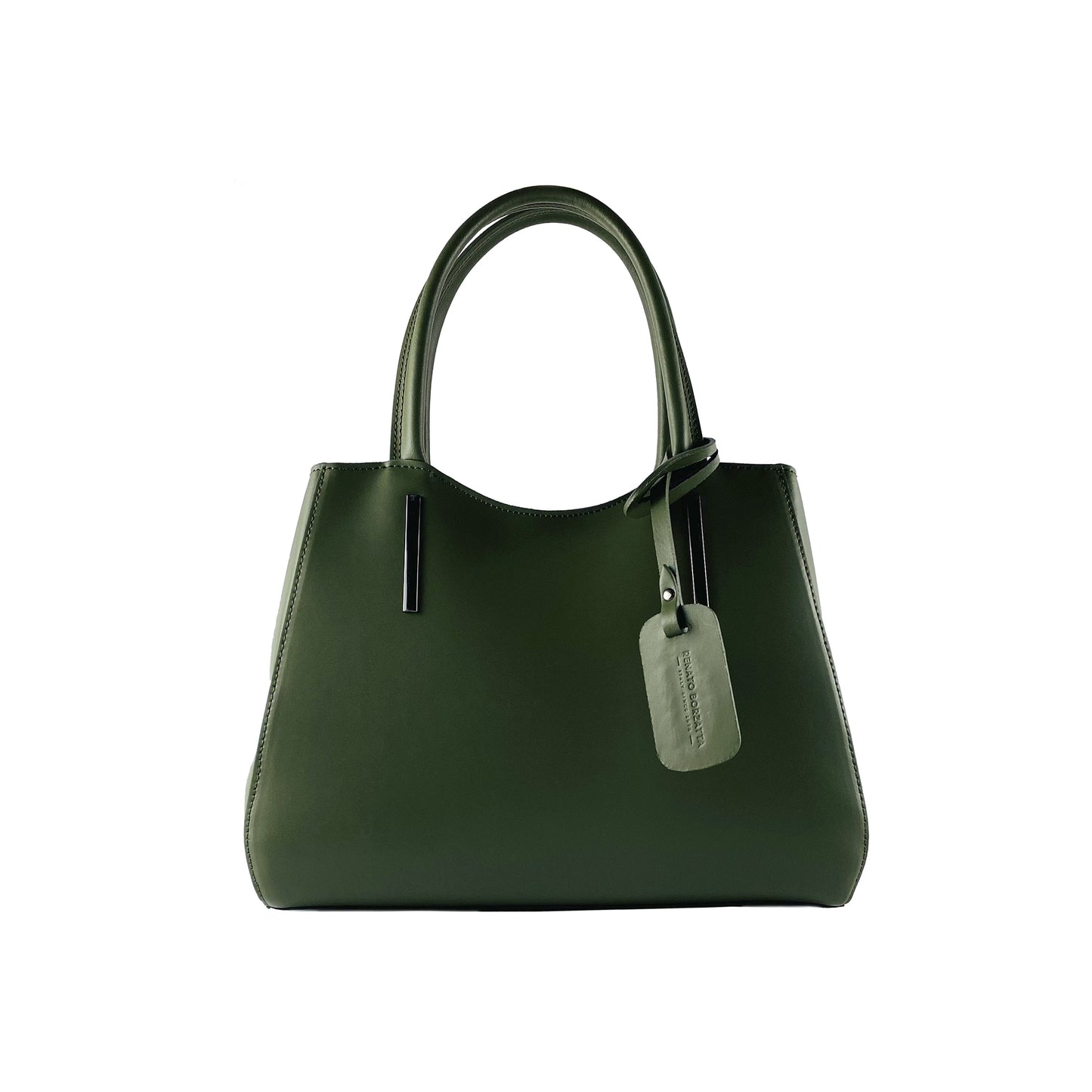 RB1004E | Borsa a Mano in Vera Pelle Made in Italy con Tracollina
