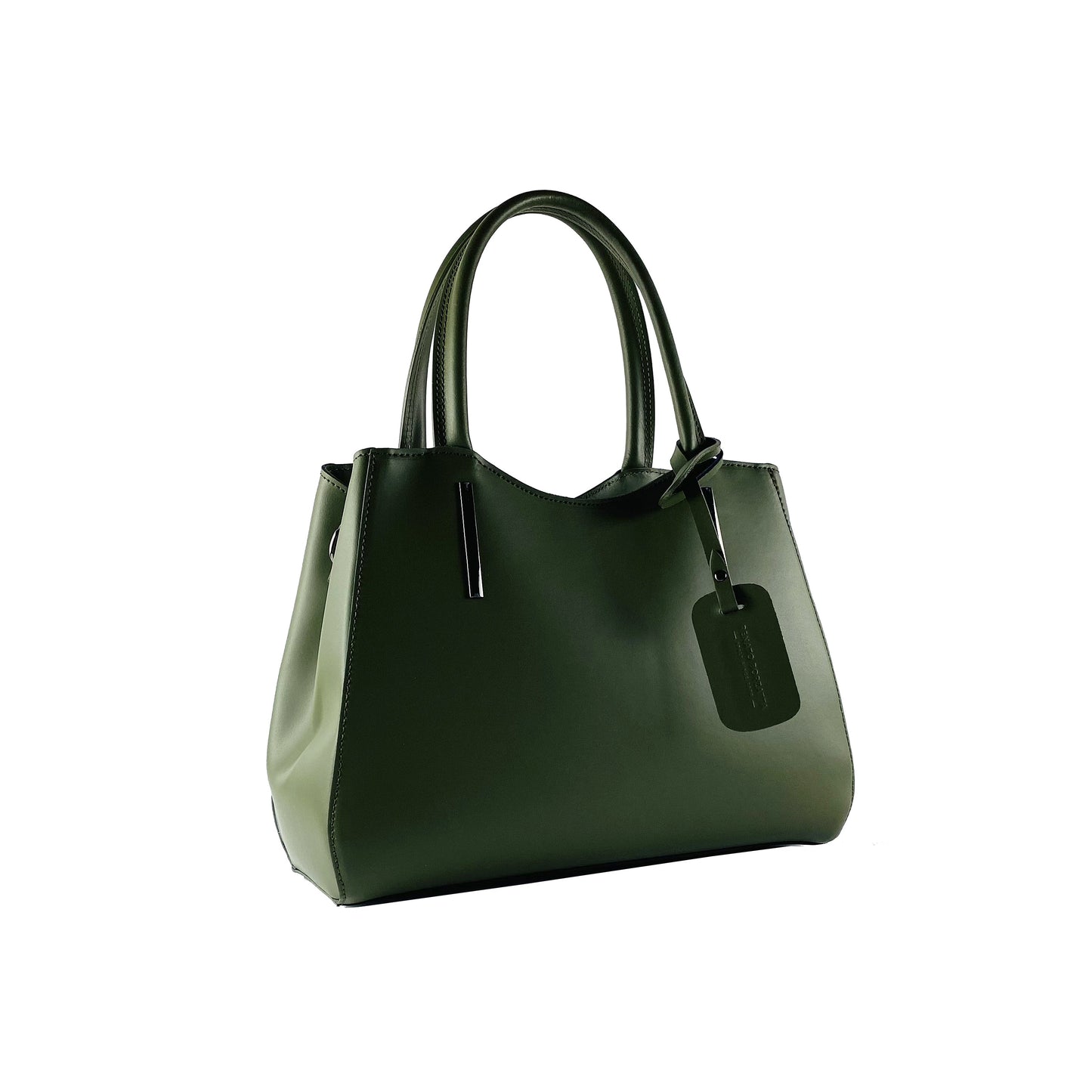 RB1004E | Borsa a Mano in Vera Pelle Made in Italy con Tracollina