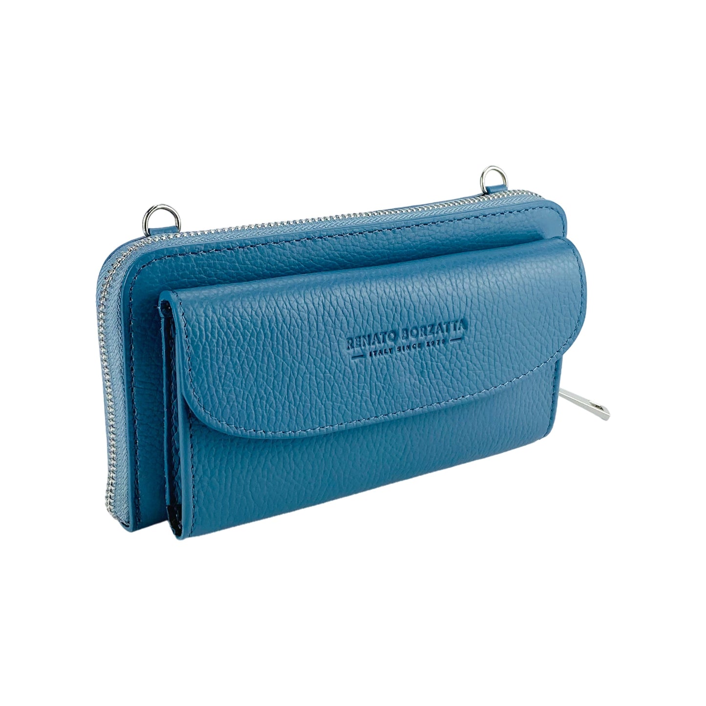 RB1020P | P/Fogli Donna con portacellulare in Vera Pelle Made in Italy