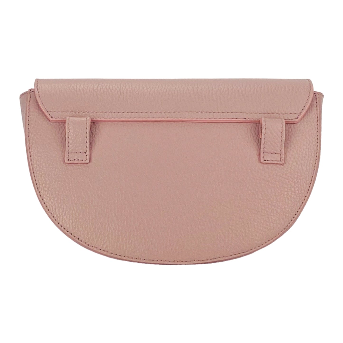 RB1027AZ  | Borsa Donna a Bandoliera stondata in Vera Pelle Made in