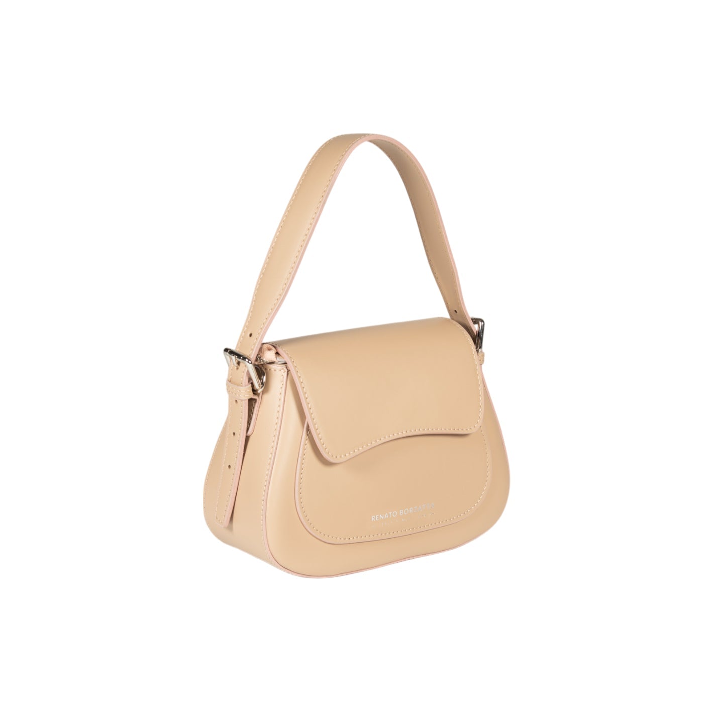 RB1030AM | Borsa Donna a Spalla EMMA con pattina in Vera Pelle Made in