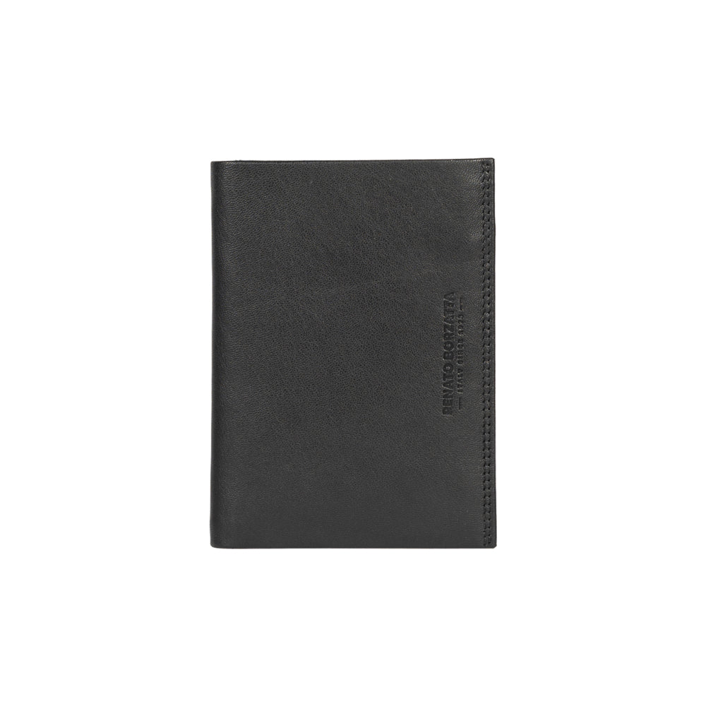 RB12016A | Porta Carte di Credito in Vera Pelle pieno fiore, con