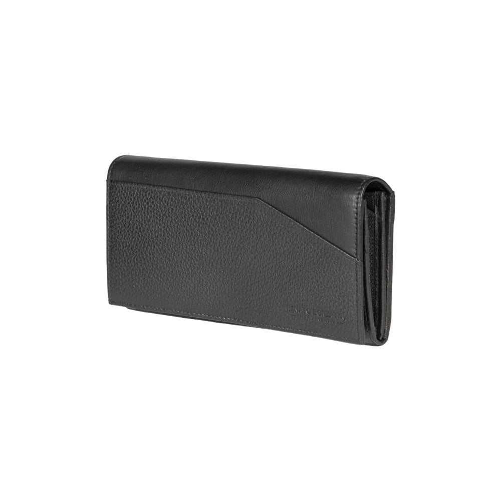 RB12129D | Portafogli Donna in Vera Pelle pieno fiore, grana