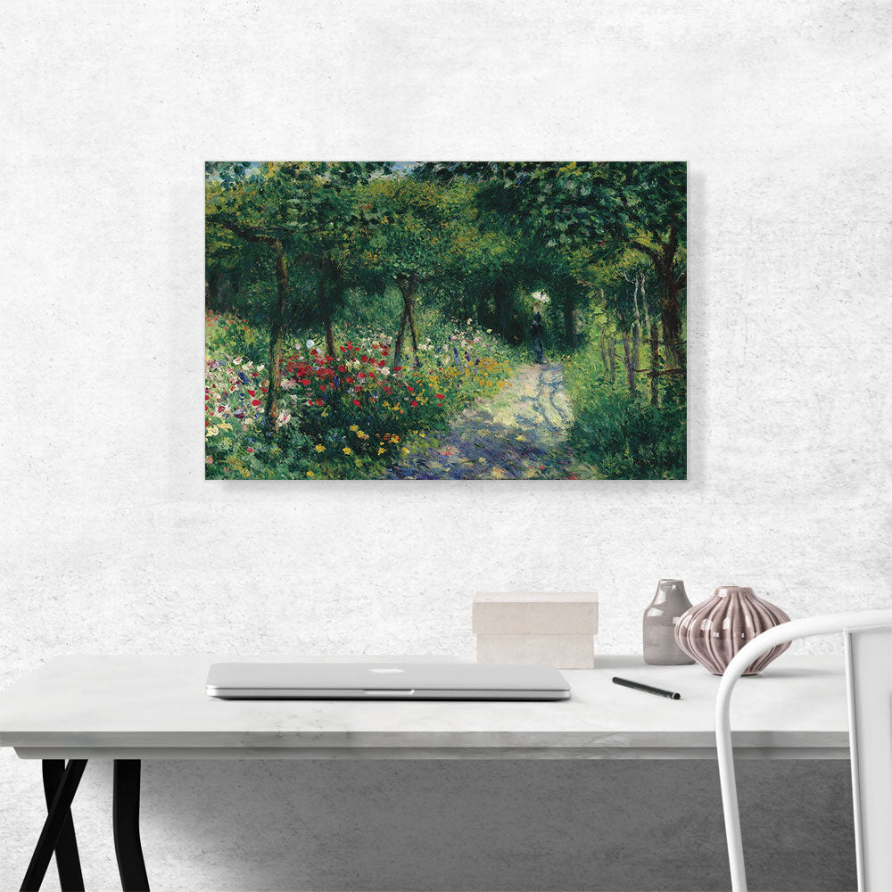 Woman with a Parasol in a Garden 1873