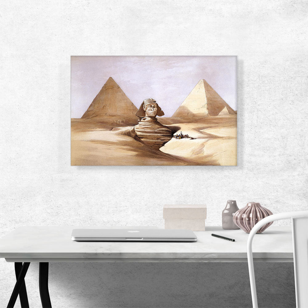The Great Sphinx And Pyramids Of Giza 1839