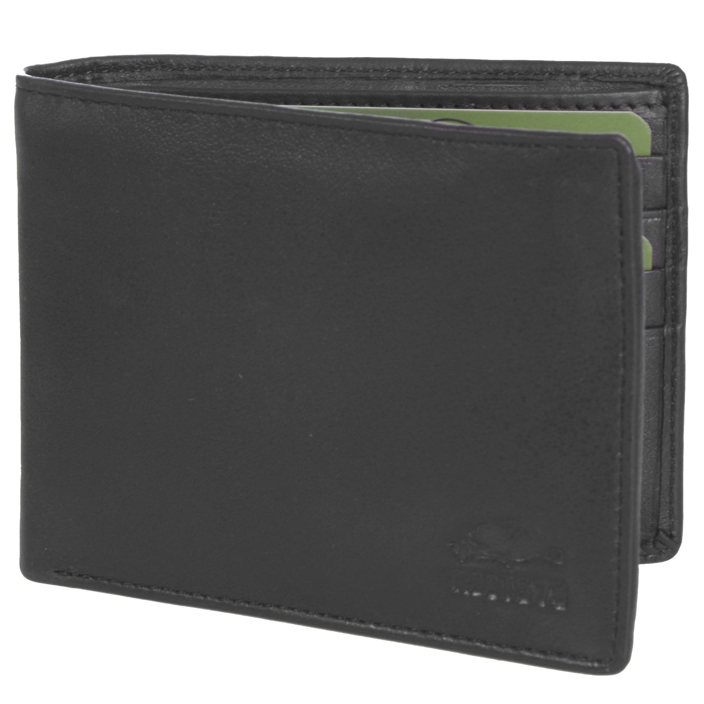 ROOTS (RP1254-R56) SLIMFOLD WALLET  W/ REMOVABLE ID