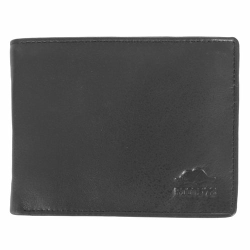 ROOTS (RP1254-R56) SLIMFOLD WALLET  W/ REMOVABLE ID