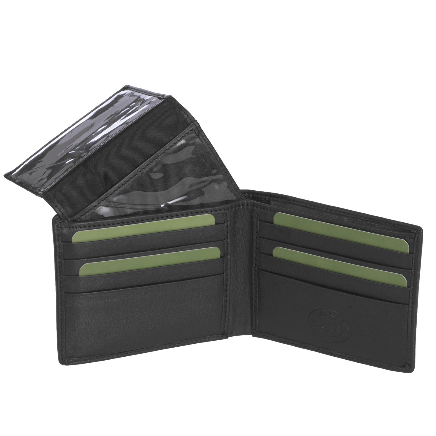 ROOTS (RP1254-R56) SLIMFOLD WALLET  W/ REMOVABLE ID