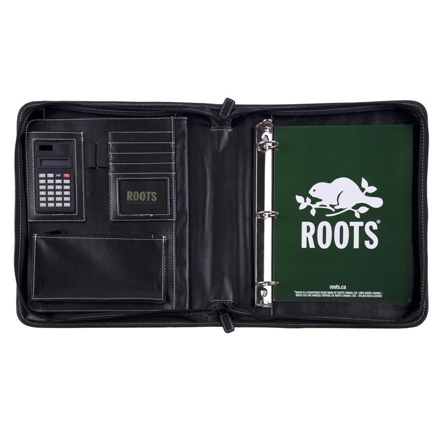 Deluxe Binder with 2 Zipper Rounds