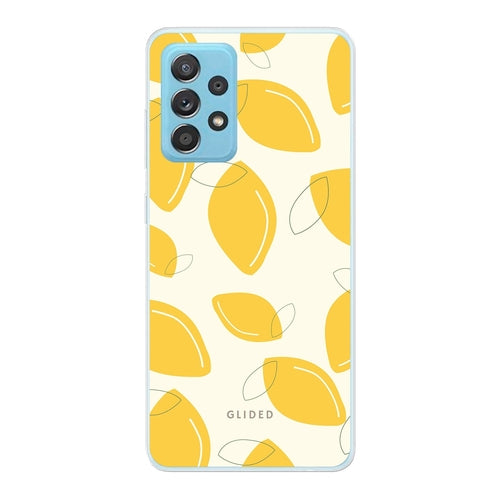 Abstract Lemon - Samsung Galaxy A73 5G Handyhülle