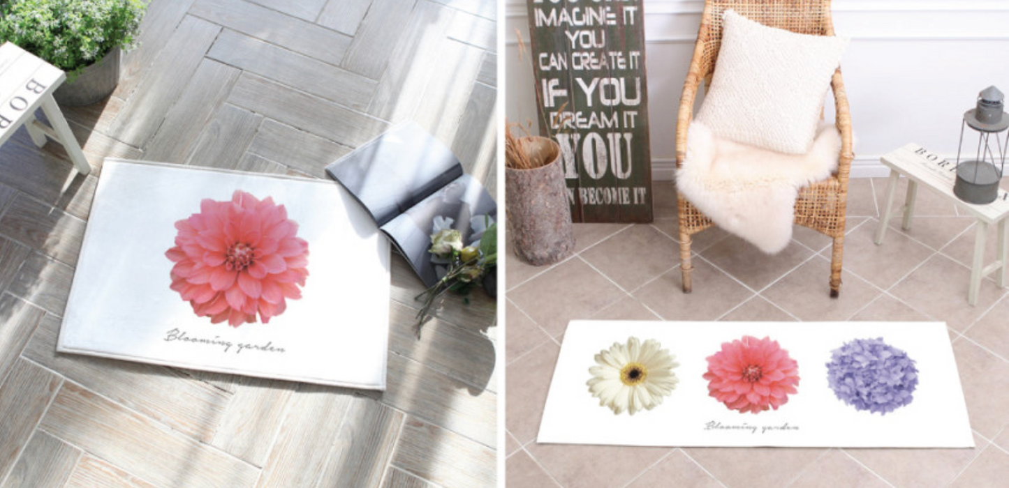 Blooming Garden (Floor mat + Kitchen mat)