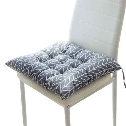 Seat Chiar Cushion Printed Office Bar Chair Back