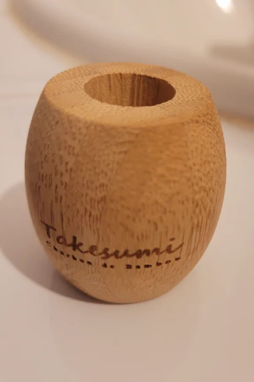 Porte-Brosse à dents en bambou