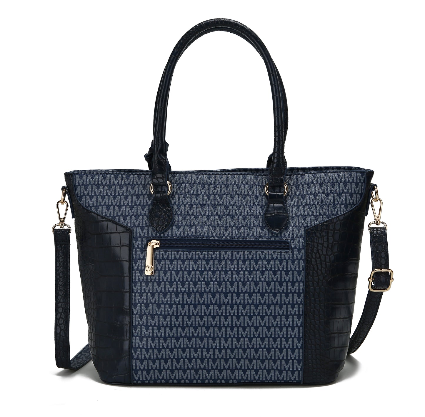 Shonda 3PC Tote with Cosmetic Pouch & Wristlet